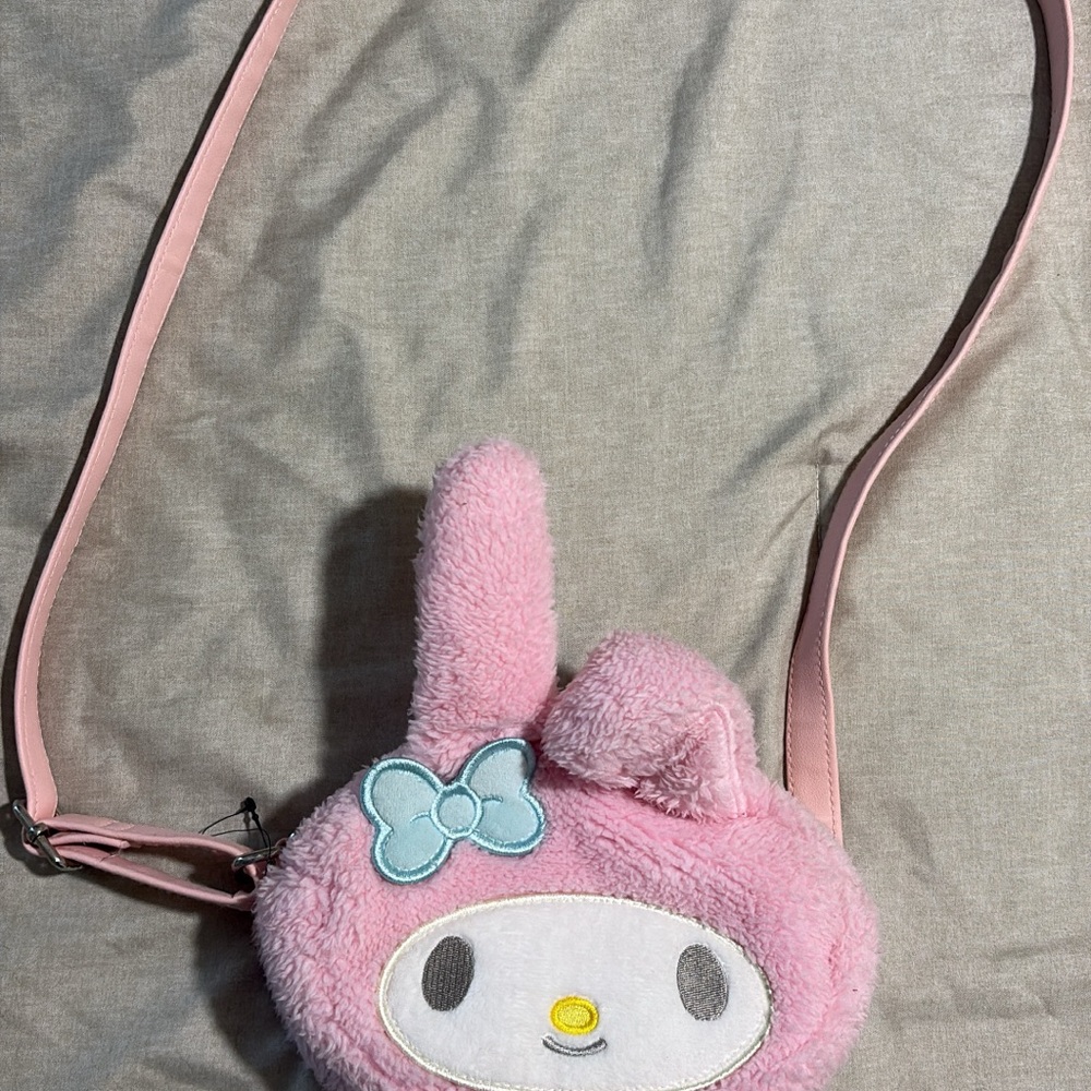 My Melody Loungefly Pink Crossbody Bag